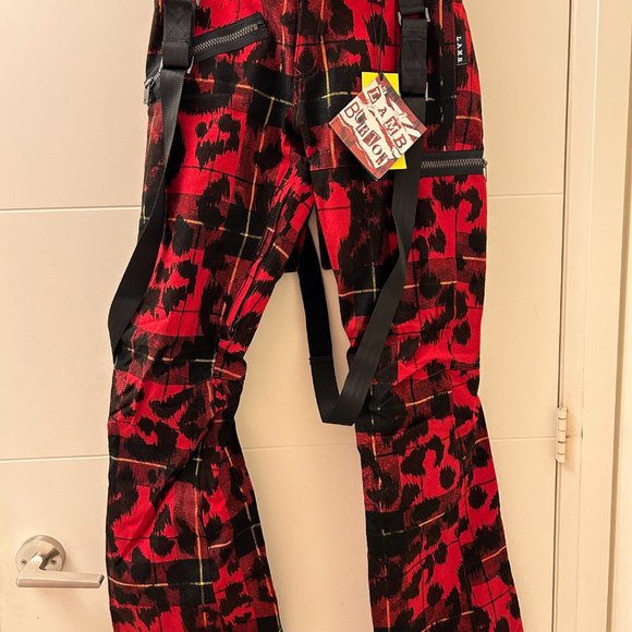 L.A.M.B. X Burton Women’s Johnny Slim Pant XS **NEW** - Picture 7 of 7